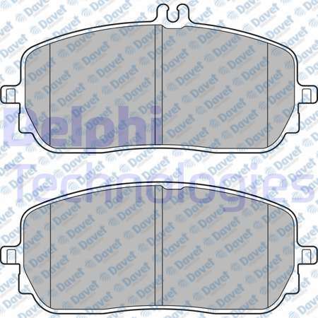 DELPHI LP3437 Fren Balatasi On W177 18> W247 18> C118 19>